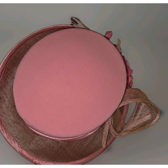 Nwt Hot Pink Derby Baby Shower Church Special Occasion Sun Hat - Picture 4 of 5